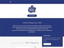 Tablet Screenshot of leilaniestates.org